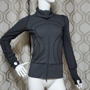 Lulu define jacket with turtle neck